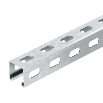 MS4141 sina montaj, slot width 22 mm, FS, side-perforated | Type MS4141PP3000FS