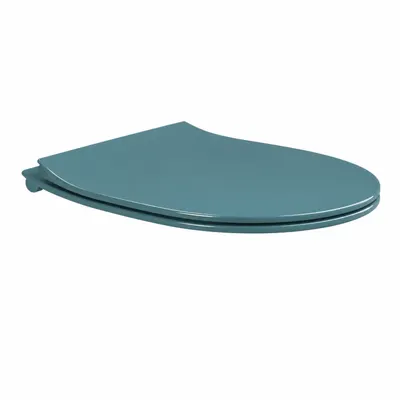 Capac vas wc cu soft close, quick release, petrol, Hatria Planeta