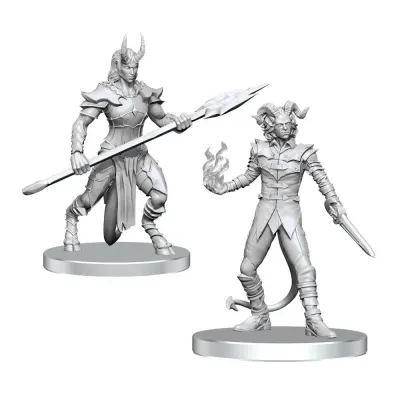 Miniaturi Nepictate Pathfinder Battles Deep Cuts - Vordine (Infantry Devil) & Pitborn Rogue