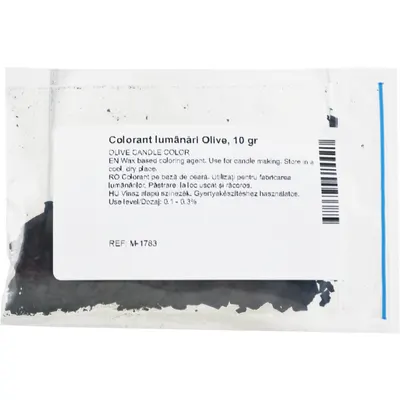 Colorant pe Baza de Ceara pentru Lumanari Olive 10g