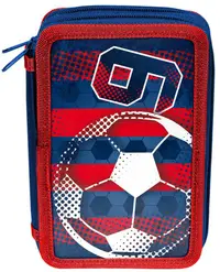 Penar școlar Paso Football - Cu doua compartimente