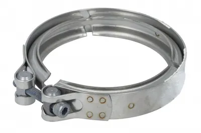 Colier sistem esapament (126,8mm-129,8mm, otel inoxidabil) potrivit DAF CF, XF 106; VDL FUTURA MX-11210-MX340 09.10