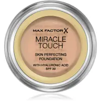 Max Factor Miracle Touch fond de ten crema hidratant SPF 30 culoare 045 Warm Almond 11.5 g