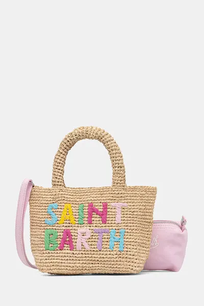MC2 Saint Barth geantă crossbody pentru femei împletită