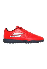 Pantofi Razor 1.5 Jr cu logo pentru fotbal - Alb/Rosu vermillion