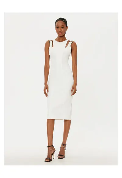 Rochie de cocktail dama alb