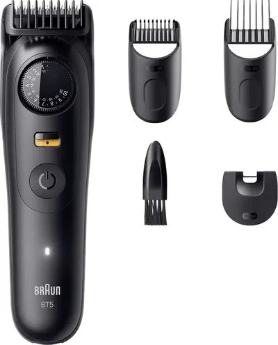 Aparat de tuns barba Braun - BT5520, Black/Mat