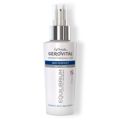 Ser Perfect Anti-age Antirid și Fermitate Pentru Ten Matur, Uscat Cu Peptide 5%, Gerovital H3 Equilibrium, 100 Ml