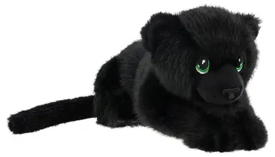 Jucărie de pluș Keel Toys Keeleco – Pantera Neagră, 25 cm