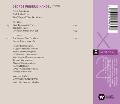 Handel: Dixit Dominus; Zadok the Priest
