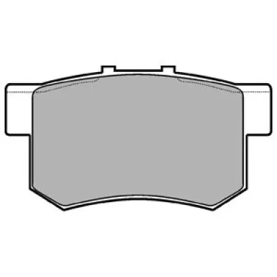 Set placute frana, frana disc DELPHI LP948