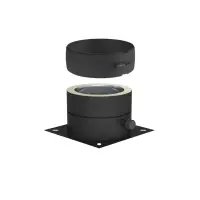 Placa descarcare + colector cu picurator lateral FI150 DW Black