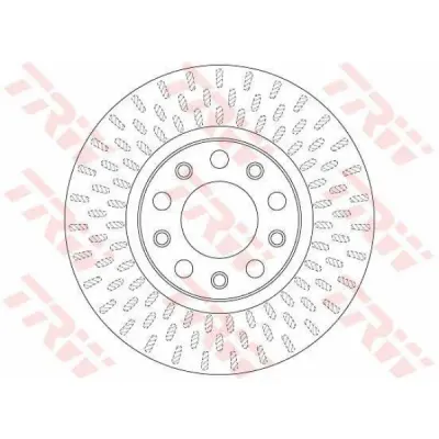 Disc frana TRW DF6450