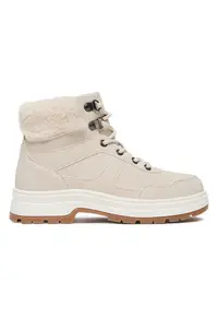 Ghete fete - piele ecologica - bej -