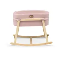Pătuț leagăn roz/natural Hier – Kalune Design