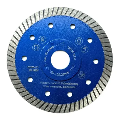 Disc DiamantatExpert pt. Gresie ft. dura, Portelan dur, Granit - Turbo 115x22.2 (mm) Super Premium - DXDH.3927.115