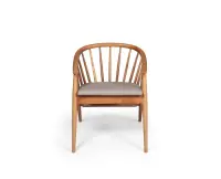 Scaun RIZOMA, natural, 55x47x77 cm