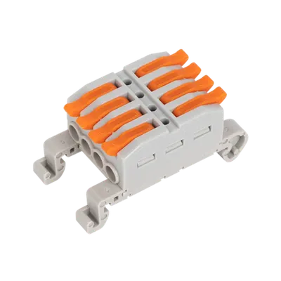 Terminal For din Rail 4 Input/4 Output 4mm2
