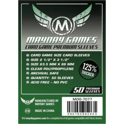 Mayday Premium Card Game Sleeves - 63.5x88mm