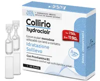 Sanavita Collirio Hydraclair Picături hidratante pentru ochi, 10 х 0.35 ml, Paladin Pharma