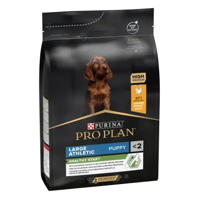 Hrana uscata pentru caini Pro Plan Large Athletic Puppy, Pui 3kg