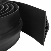 vidaXL Seal pentru podeaua garajului 155 x 28 mm 6,5 m Cauciuc EPDM