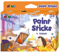 Avenir Vopsea colorata stick Tempera - 6 culori