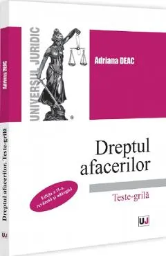 Dreptul afacerilor. Teste-grila