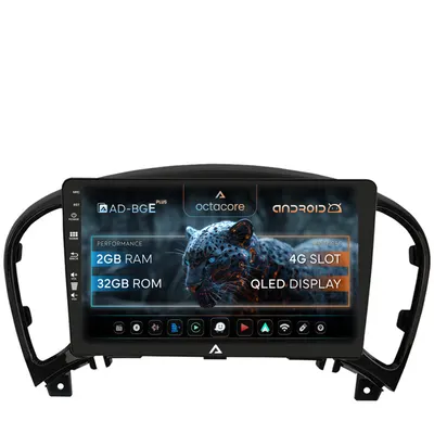 Navigatie Nissan Juke (2010-2019), Android, E-Octacore 2GB RAM + 32GB ROM, 9 Inch - AD-BGE9002+AD-BGRKIT168