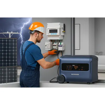 Manopera montaj kit fotovoltaic de balcon