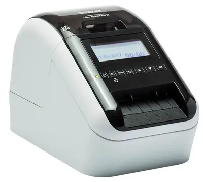 Imprimantă de etichete Brother - QL-820NWBc, alb/negru