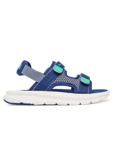 Sandale copii - textil - velcro - bleumarin