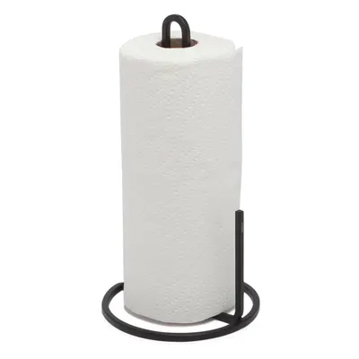 Suport de prosoape de bucătărie negru din oțel ø 17 cm Squire – Umbra