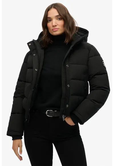 Geaca bomber cu vatelina Everest - Negru