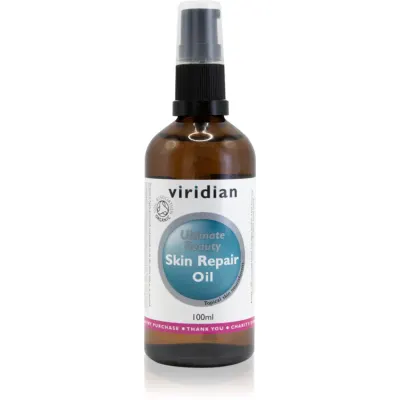 Viridian Nutrition Ultimate Beauty Skin Repair Oil ulei hranitor pentru piele calitate BIO 100 ml