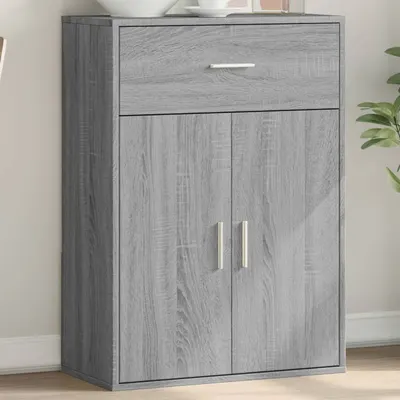 Gossi servanta, gri sonoma, 60x30x84 cm, lemn compozit