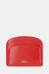 A.P.C. card-holder pentru femei, din piele PORTE-CARTES DEMI-LUNE