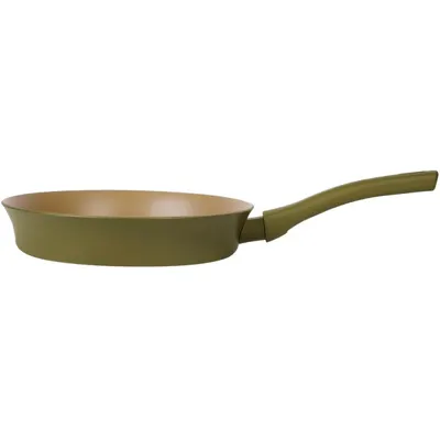 Tigaie Aluminiu, 1 l, Interior Anti-Aderent, Compatibila Plita Inductie, 20 cm, Verde, Grunberg