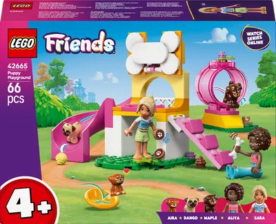 Constructor LEGO Friends - Loc de joacă pentru căței (42665)