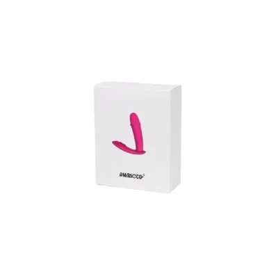 Vibrator cu incalzire dubla stimulare si 10 moduri de vibratie, Pink Bliss, 1 bucata, Ammicco