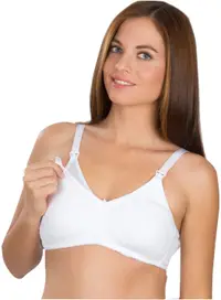 Sutien pentru alăptare BabyJem - Feeding Bra, mărimea 105, alb