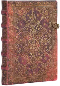 Agenda Paperblanks Carmine - Midi, 13 x 18 cm, 120 foi