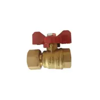 Robinet sfera pentru apa cu semiolandez F/F 1/2''