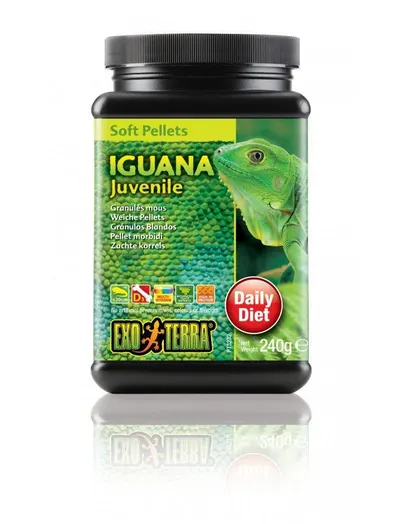 Exo Terra Pelete Soft Iguana Juvenile 240 G PT3232