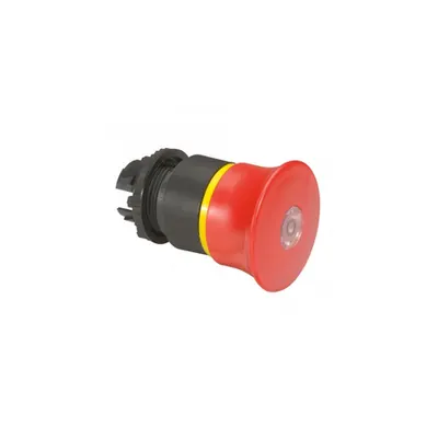 Osmoz illuminated stay-put mushroom head - push-pull EN 418 - rosu u009DØ40