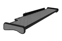 Masa lunga cabina camion compatibila cu MAN TGX model dupa 01.2007, Gri