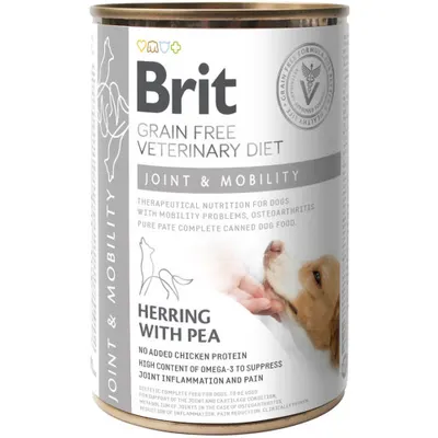 Hrana umeda pentru caini conserva Brit Grain Free VD Joint&Mobility 400 gr