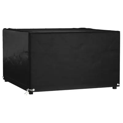 vidaXL Husă pentru mobilier de grădină, 8 ocheți, 132x132x80 cm pătrat