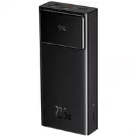Baterie Externa Baseus Star Lord, 30000mAh, 22.5W, QC + PD, 1 x USB-C - 2 x USB-A, Neagra PPXJ080101