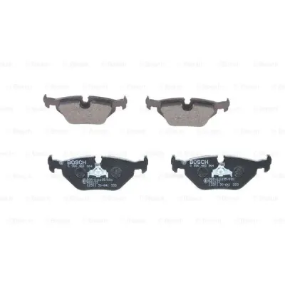 Set placute frana, frana disc BOSCH 0 986 460 964